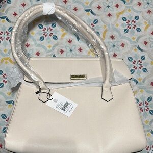 Elegant Cream Handbag